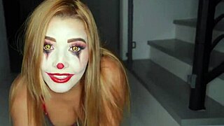 Agatha vega as creepy clown fucked hard by christian clay