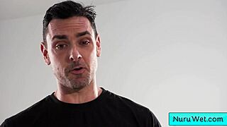 two horny and busty girls seduce client before sex massage in the shower - ryan driller madison morgan maya farrell