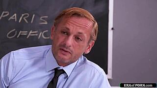 sexy big booty student penetrated by big cock teacher