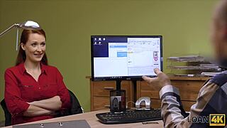 Can Boobs Hypnotize The Credit Manager?