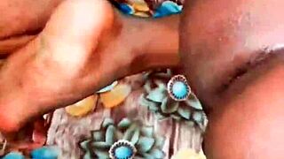 Threesome with small girl and huge cock full video