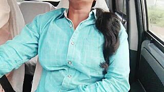 Hey, car sex with teen girl and uncle on long drive with telugu dirty talks 😏