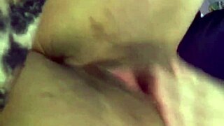 Pretty amateur vibrates her swollen pussy