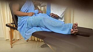 Is the Indian doctor fucking his patient in the hospital?