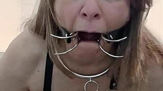 i am the slave in harness with candle