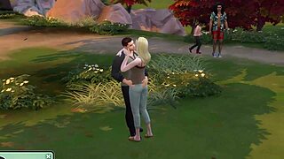 Military Guy Gets Intense Blowjob At Public Park