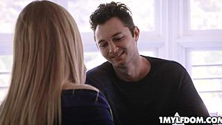 Rachael cavalli sucks huge cock!