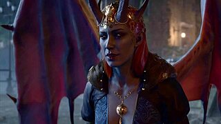 Baldur's Gate 3: Intense Naked Mizora Sex Scene No Mods