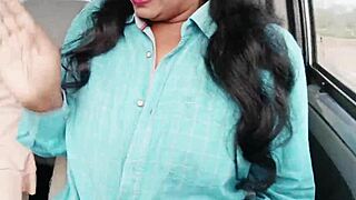 Hey, car sex with teen girl and uncle on long drive with telugu dirty talks 😏