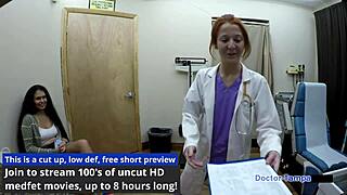 Angel Santana's First Gyno Exam!