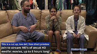 Angel Santana's First Gyno Exam!