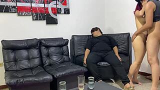 cuckold lets me fuck his latina wife secretly