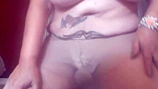 Elegant dancing steps on stage