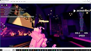 Demon slut screams as monster fucks her rough!