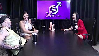 Dieni Gaúcha's Brief Double Penetration During Party Blackout