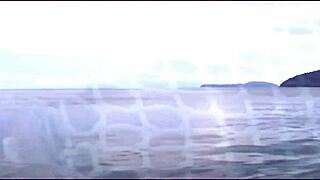 Super Hot Young Lassie Takes Bodybuilder's Hard Cock Deep in Throat, Pussy, and Ass