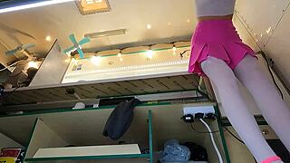 Hot 18 Yo Sexy Chick Voyeur Hidden Camera Upskirt At Work