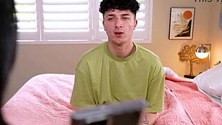 catching you jerking off in my bedroom scene