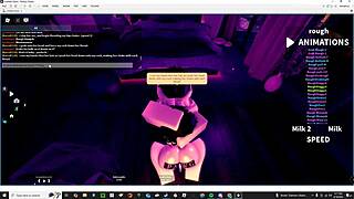 Demon slut screams as monster fucks her rough!