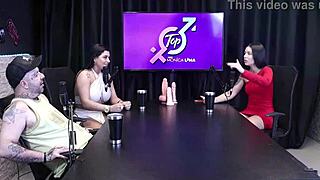 Dieni Gaúcha's Brief Double Penetration During Party Blackout