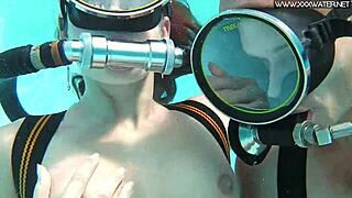 hot blowjob by the poolside with fingering and kissing