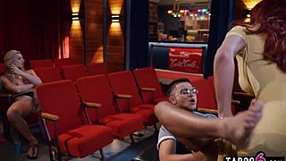 Shocking Guy With A Pussy Tag Teamed By Two Hot Trannies