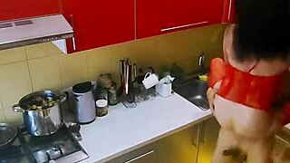 Sexy Couple Films Wife in Stockings Fucking!