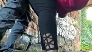 found this hidden tunnel while hiking