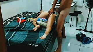 she wanted a massage but got something unexpected with vagninho and vivi capetinha.