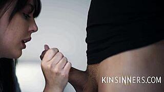 A Shy Brunette In A Miniskirt Faces Family Secrets At The Cinema