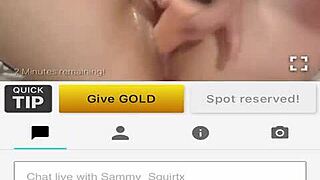 squirting colombian milf uses dildo for wet pussy orgasm