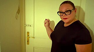 Dominatrix mistress april torments slave on special bed