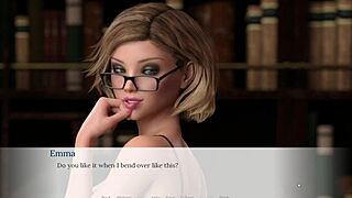 Let's Play Emma in the Library as a Bookworm Role