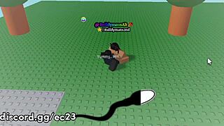 roblox girl riding my cock hard in roblox, her wet pussy gripping tight?