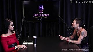 Best Moments Of Caroleta Roots In Preliminares Podcast With Bia Hot - Part 4