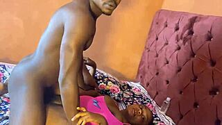 Fat ass bitch meets monster cock