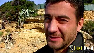 horny sluts with nice shaped bodies on the sand