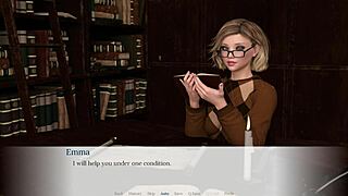 Let's Play Emma in the Library as a Bookworm Role