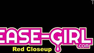 stunning brunette shows perfect teen body 😍