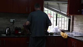 Fucking-Outside-And-Then-In-Kitchen Quickie