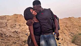 Pussy Groans On Dick At Deserted Beach