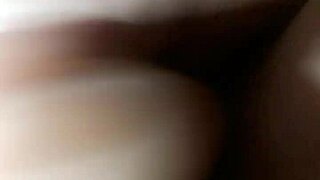 Amateur girl alone in part one of series