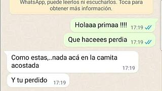 Horny latina chats online, losing control in steamy web conversation