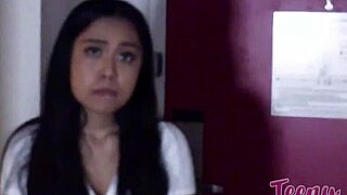 Brunette Luna Mills Wants Professor Brogans Sperm Inside Her Tight Slit