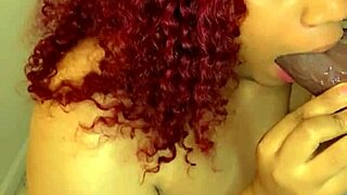 obedient little 18+ slut worships daddy in crossdressing transsexual role