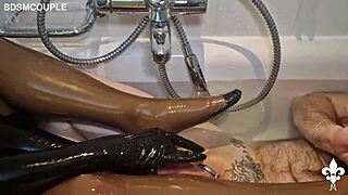 Part 1 of miss annas messy bath session