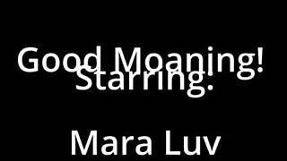 I moan loudly as Nicole Luva masturbates backstage with vibrator