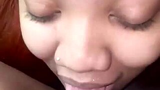 why is that sexy black baby eating pussy so slutty?