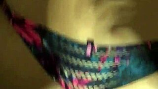 Sexy Tinder hookup starts with flirting, features POV intimacy with her thong on.