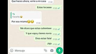 Horny latina chats online, losing control in steamy web conversation